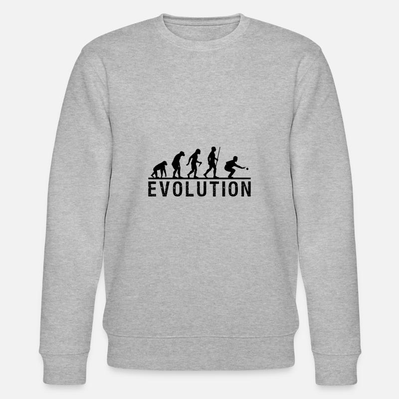 Chaîne d'évolution de la pétanque - Sweat bio CHANGER Stanley/Stella Unisexe - gris chiné