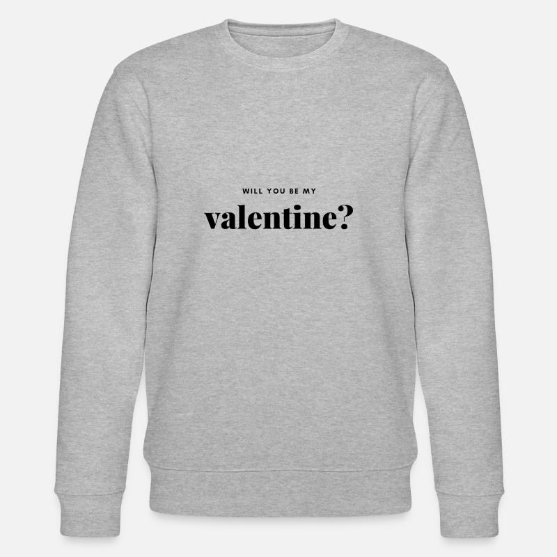 Saint-Valentin - Sweat bio CHANGER Stanley/Stella Unisexe - gris chiné