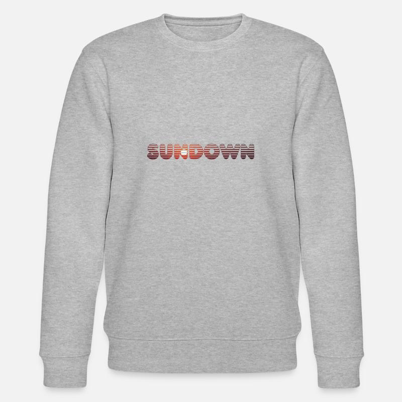 Sundown Sonneuntergang - Stanley/Stella Unisex Bio-Sweatshirt CHANGER  - Grau meliert