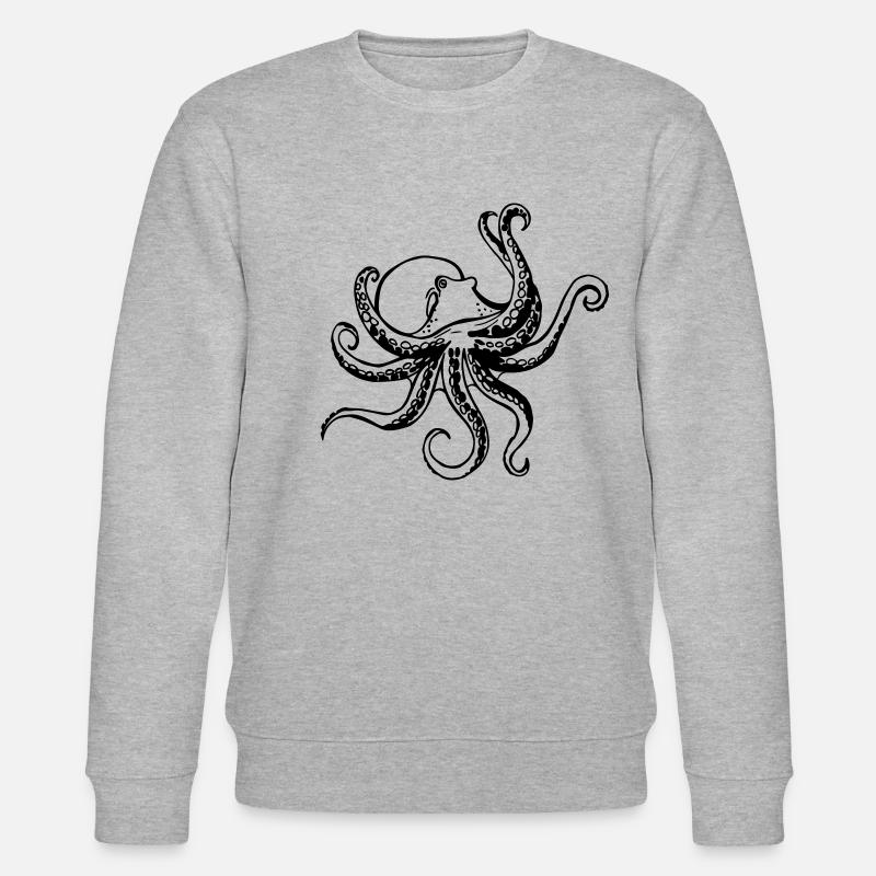 octopus - Sweat bio CHANGER Stanley/Stella Unisexe - gris chiné