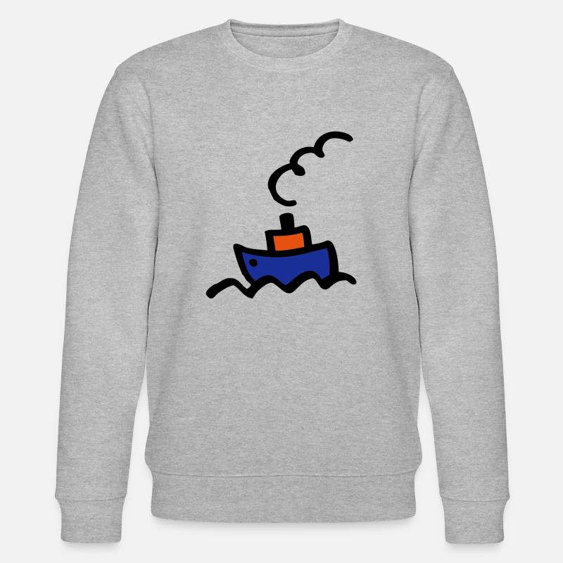 Boot - Stanley/Stella Unisex Bio-Sweatshirt CHANGER  - Grau meliert