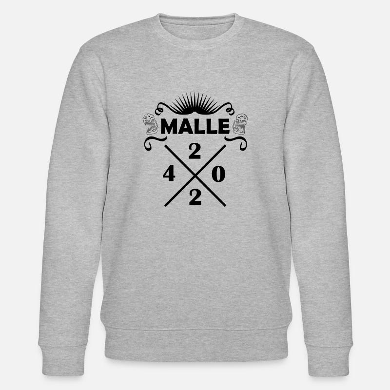 malle 2024 - Stanley/Stella Unisex Bio-Sweatshirt CHANGER  - Grau meliert