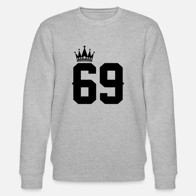 69 - Stanley/Stella Unisex Bio-Sweatshirt CHANGER  - Grau meliert