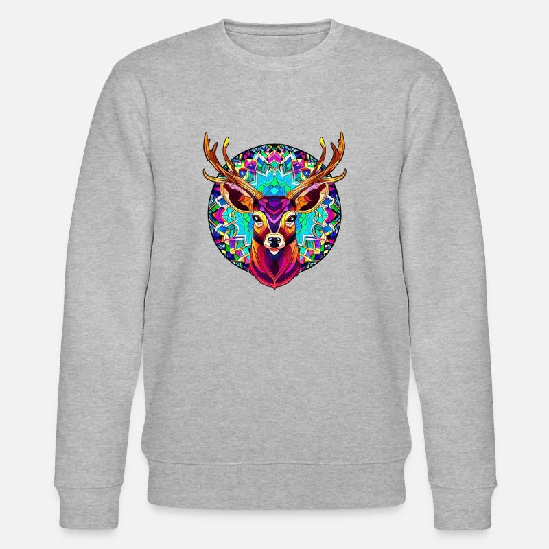 HIRSCH - Guide spirituel - Sweat bio CHANGER Stanley/Stella Unisexe - gris chiné
