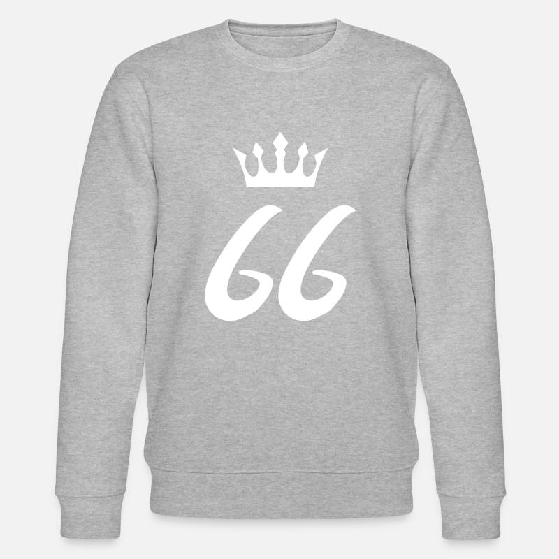 66 Couronne numérique - Sweat bio CHANGER Stanley/Stella Unisexe - gris chiné