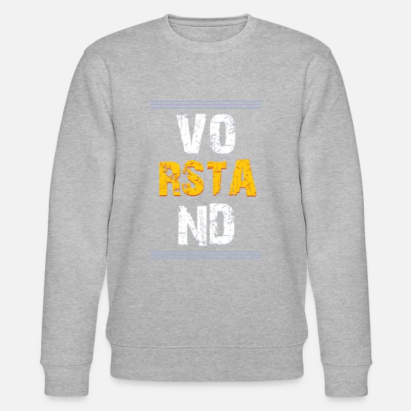 Vorstand - Stanley/Stella Unisex Bio-Sweatshirt CHANGER  - Grau meliert