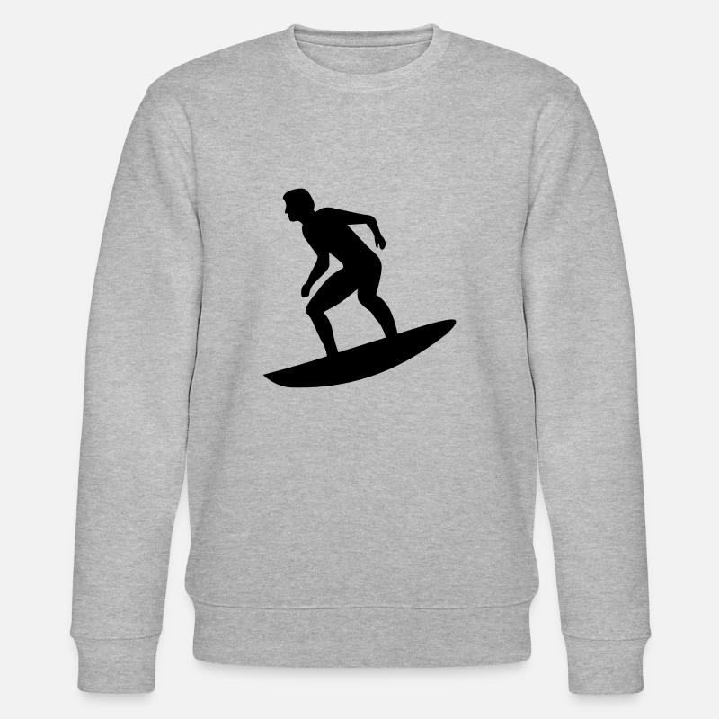 surf - Sweat bio CHANGER Stanley/Stella Unisexe - gris chiné