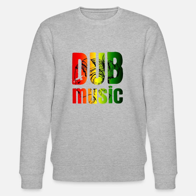 DUB - Stanley/Stella Unisex Bio-Sweatshirt CHANGER  - Grau meliert