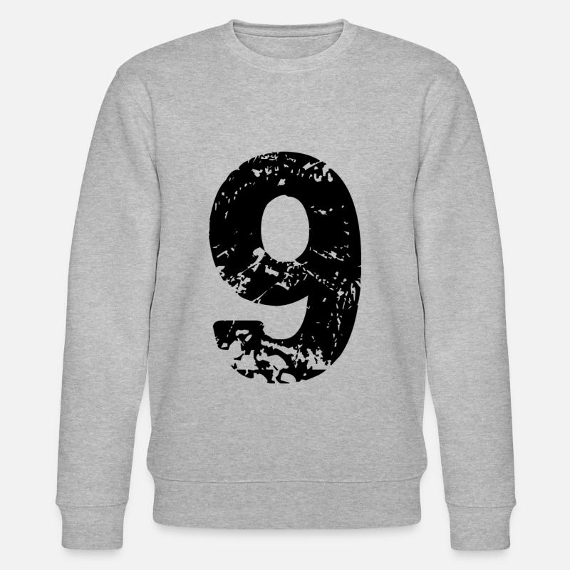 Maillot à 9 chiffres - Sweat bio CHANGER Stanley/Stella Unisexe - gris chiné
