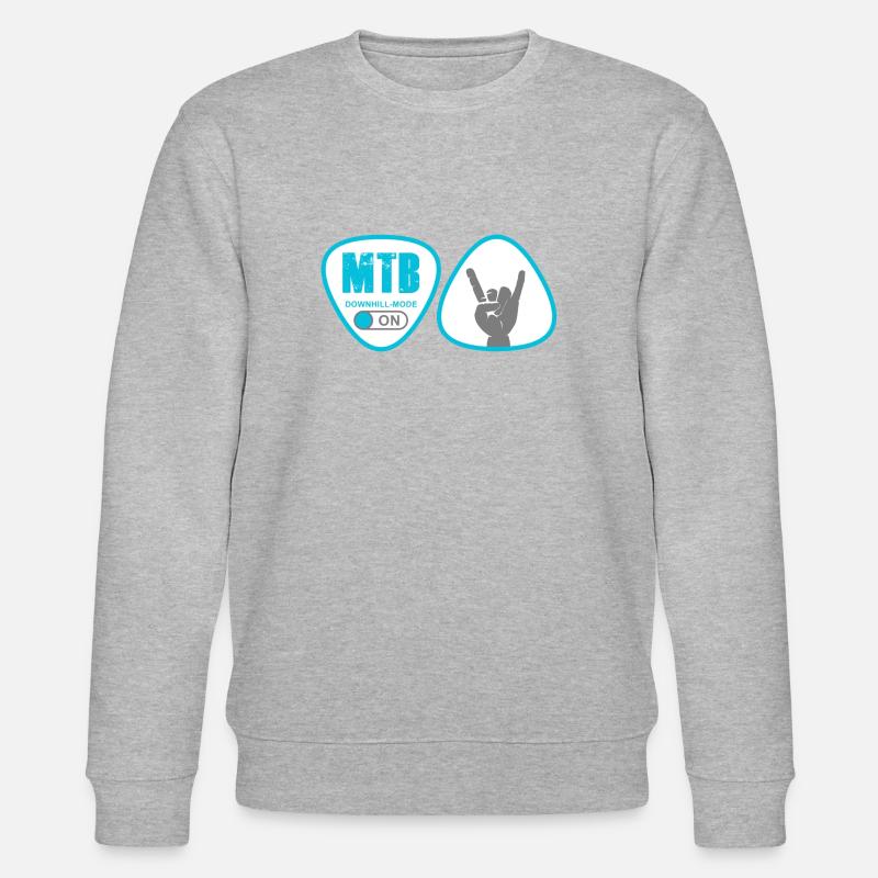 MTB - Stanley/Stella Unisex Bio-Sweatshirt CHANGER - Grau meliert