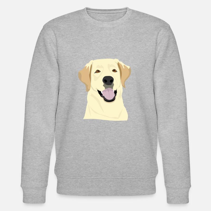 Labrador - Stanley/Stella Unisex Bio-Sweatshirt CHANGER  - Grau meliert