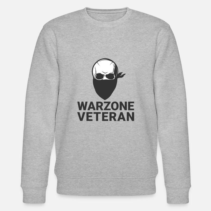 Warzone Vétéran COD - Sweat bio CHANGER Stanley/Stella Unisexe - gris chiné