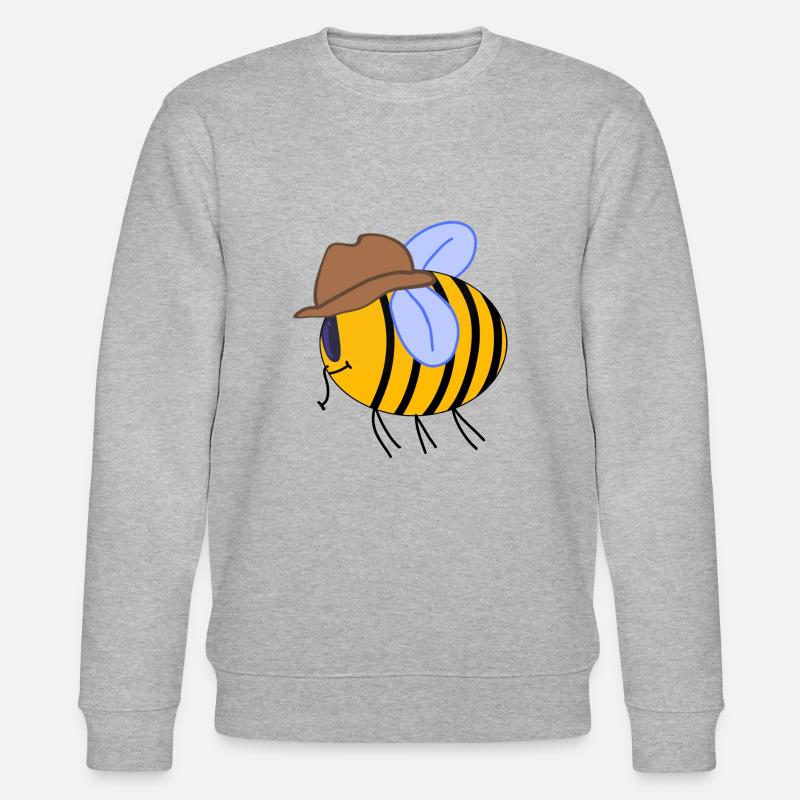 M. Bee - Sweat bio CHANGER Stanley/Stella Unisexe - gris chiné