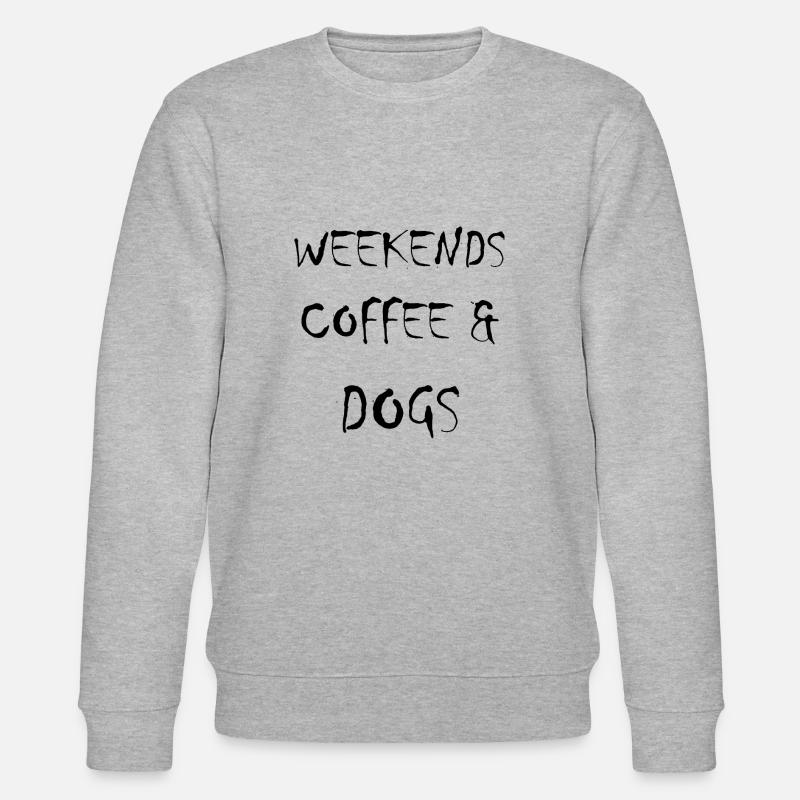 Hund Dog - Stanley/Stella Unisex Bio-Sweatshirt CHANGER  - Grau meliert