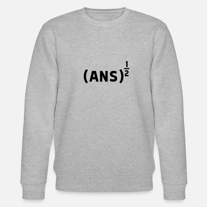 ANS 1/2 - Stanley/Stella Unisex Bio-Sweatshirt CHANGER  - Grau meliert