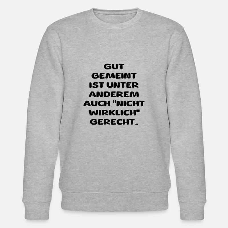 verarschungen - Stanley/Stella Unisex Bio-Sweatshirt CHANGER  - Grau meliert