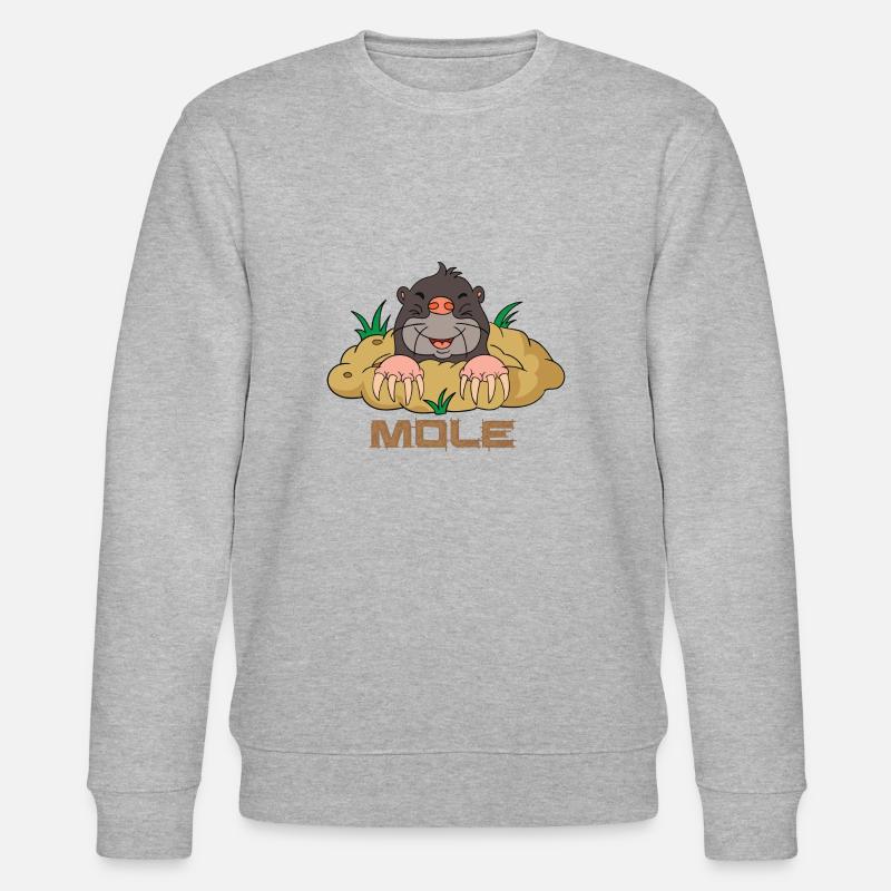 Mole - mole - Stanley/Stella CHANGER Unisex Organic Sweatshirt - heather grey