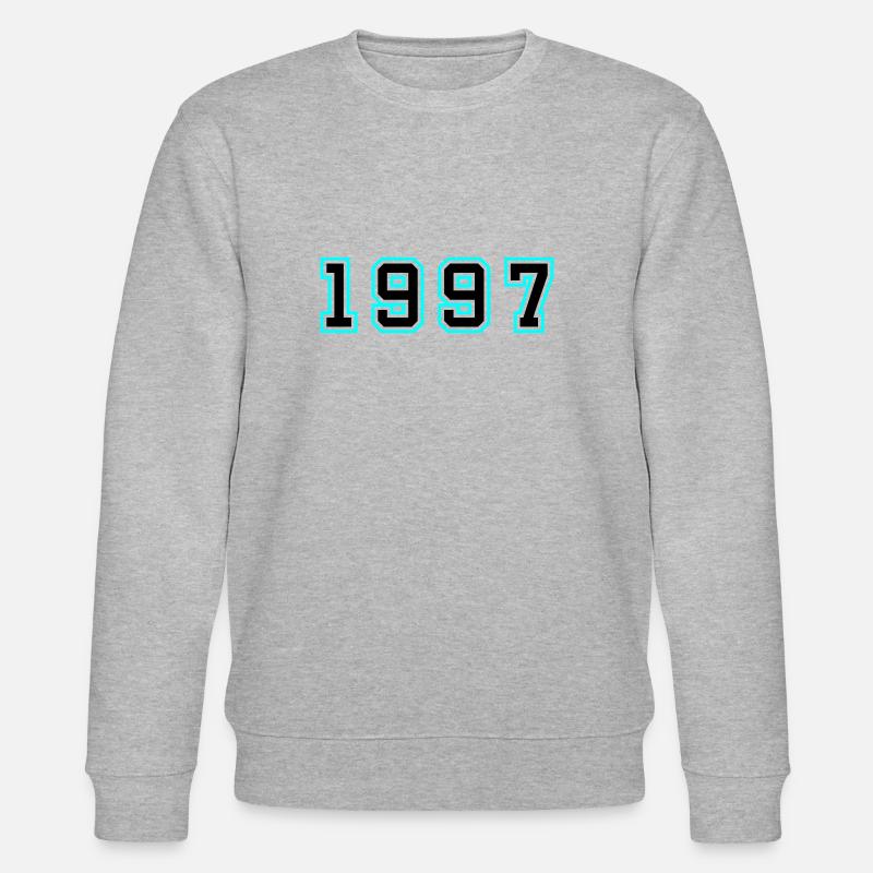 1997 Année Anniversaire - Sweat bio CHANGER Stanley/Stella Unisexe - gris chiné