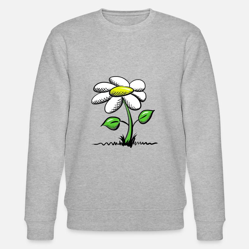 Gaensebluemchen Geschenk - Stanley/Stella Unisex Bio-Sweatshirt CHANGER  - Grau meliert