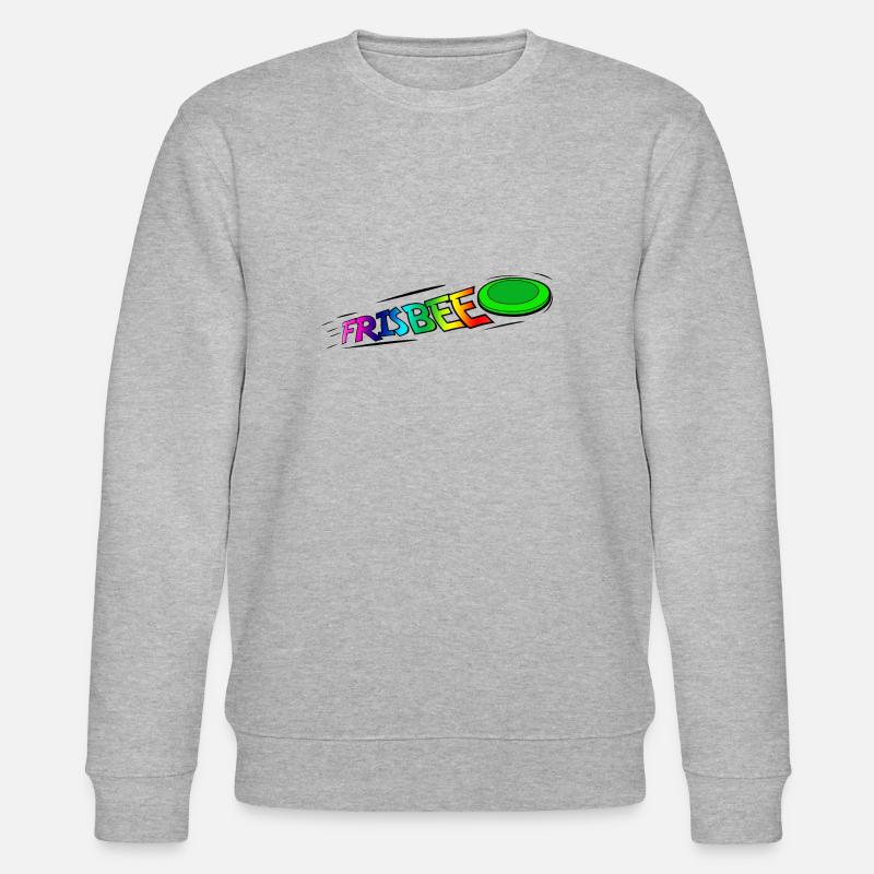 Frisbee - Stanley/Stella Unisex Bio-Sweatshirt CHANGER  - Grau meliert