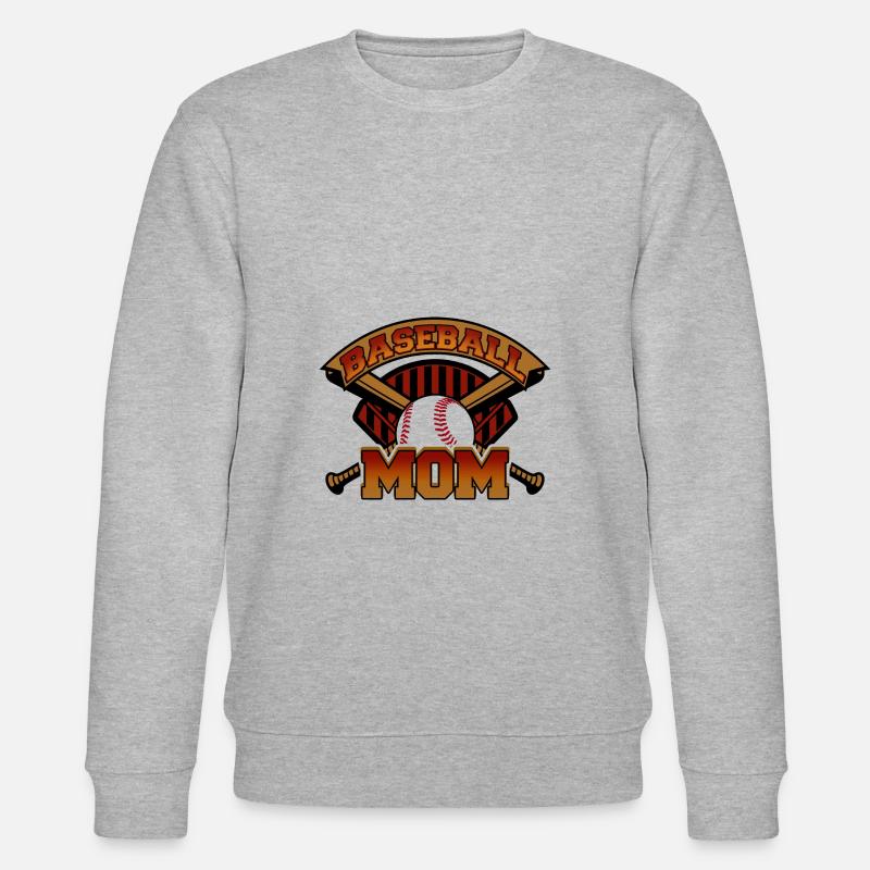 Baseball Mutter - Stanley/Stella Unisex Bio-Sweatshirt CHANGER  - Grau meliert