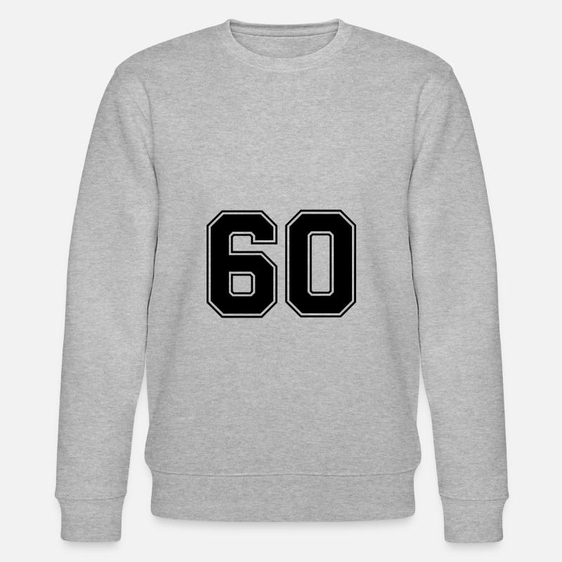 60 nombre de maillots - Sweat bio CHANGER Stanley/Stella Unisexe - gris chiné