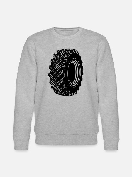 Autoreifen Schwertransport - Stanley/Stella Unisex Bio-Sweatshirt CHANGER - Grau meliert
