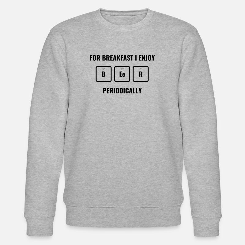 Bieriodensystem - Stanley/Stella Unisex Bio-Sweatshirt CHANGER  - Grau meliert