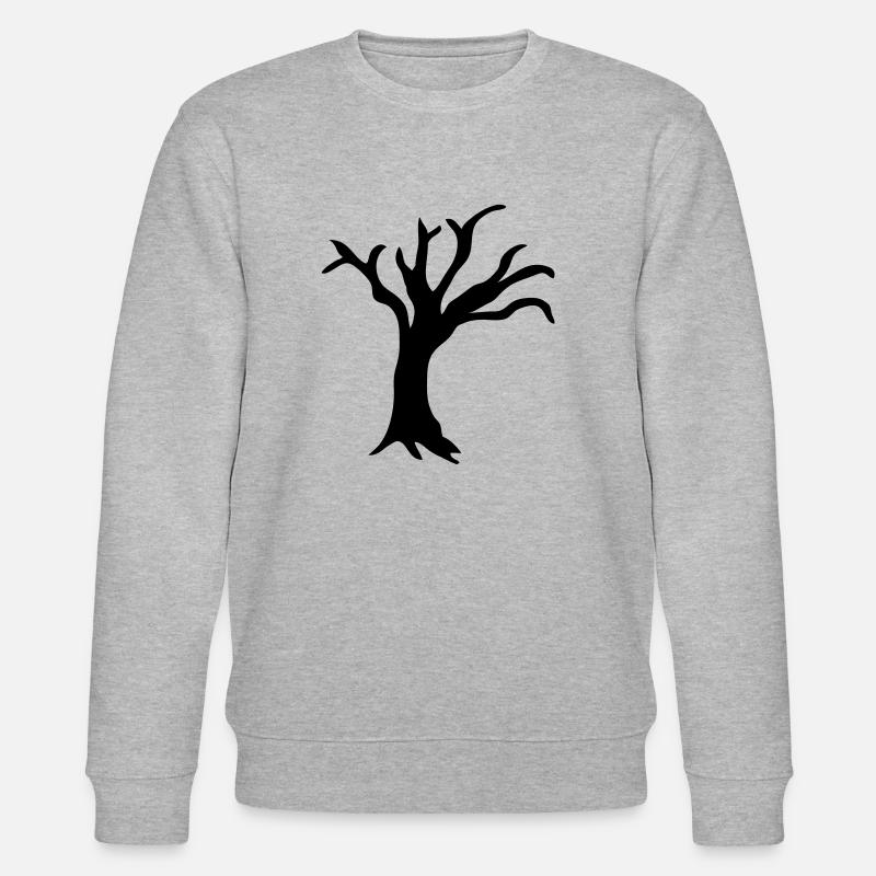 Tree - Stanley/Stella Unisex Bio-Sweatshirt CHANGER  - Grau meliert