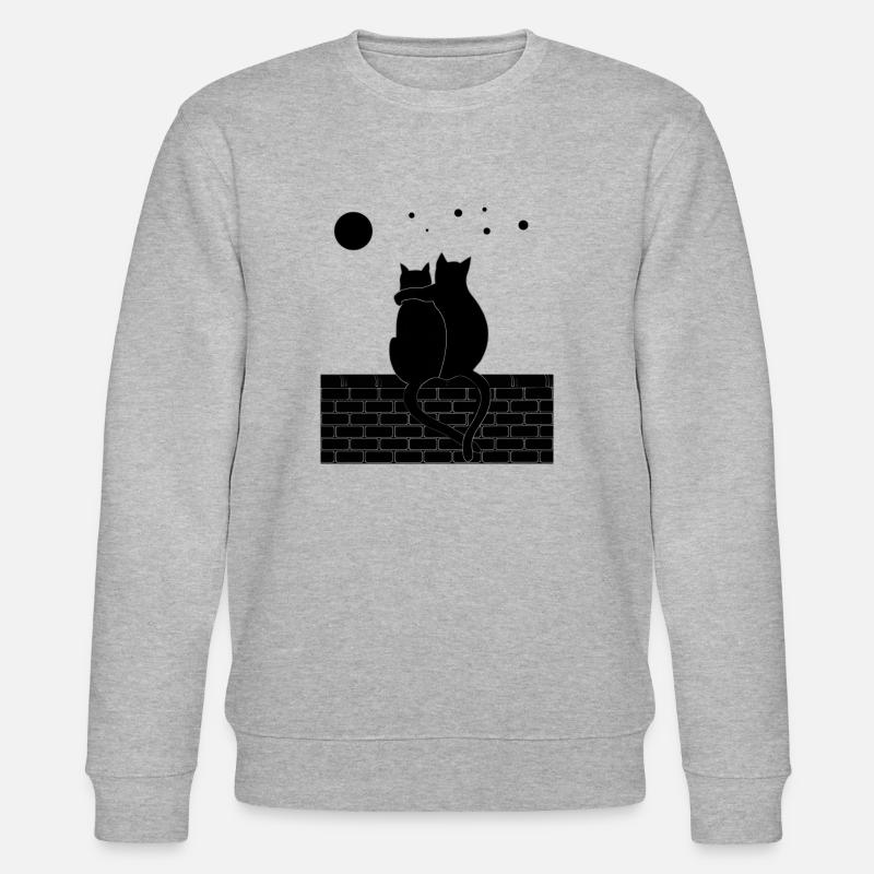 Chat et Chat - Sweat bio CHANGER Stanley/Stella Unisexe - gris chiné