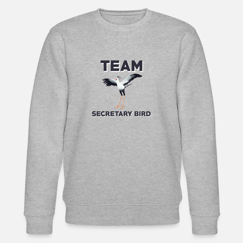 Drôle de secrétaire d’équipe Vogel - Sweat bio CHANGER Stanley/Stella Unisexe - gris chiné