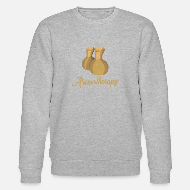 Great Aromatherapy Gift Idea - Stanley/Stella CHANGER Unisex Organic Sweatshirt - heather grey