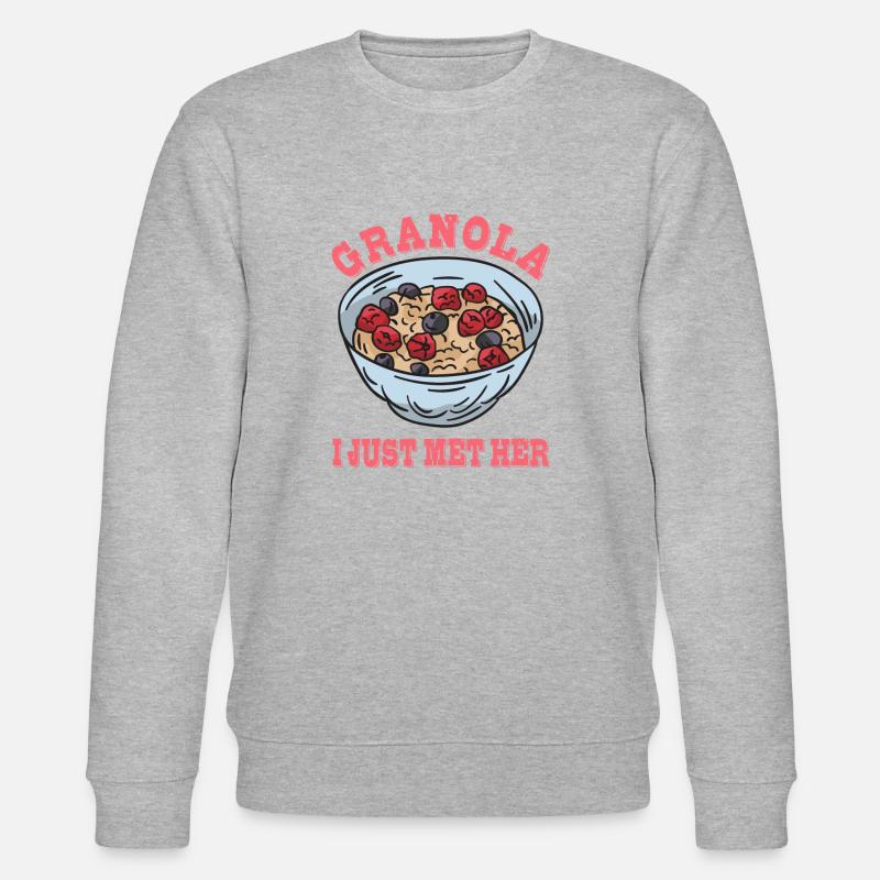 Granola - Stanley/Stella Unisex Bio-Sweatshirt CHANGER  - Grau meliert