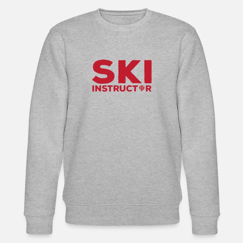 Skilehrer - Stanley/Stella Unisex Bio-Sweatshirt CHANGER  - Grau meliert