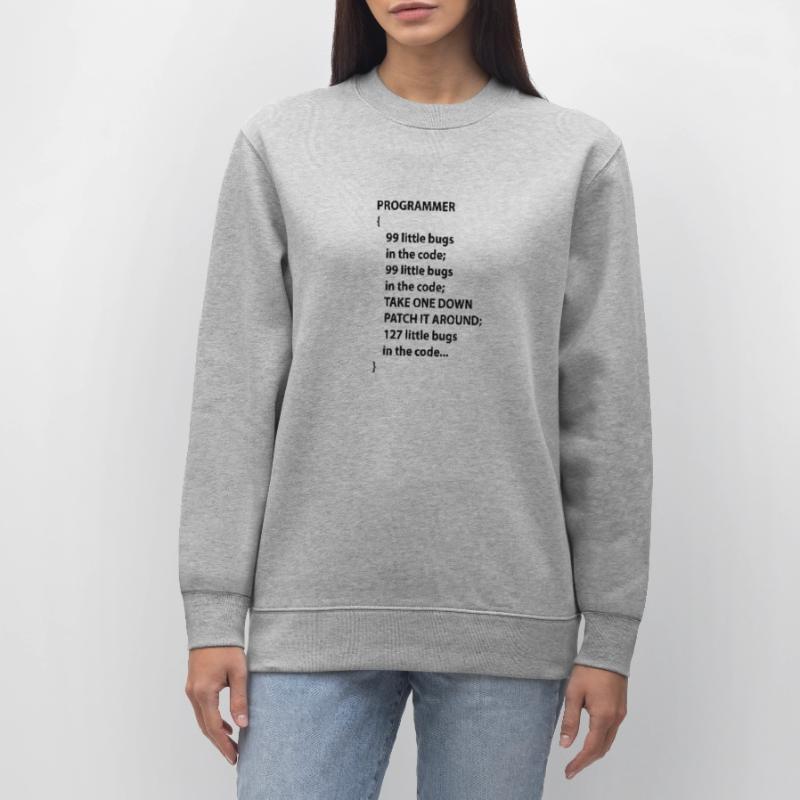 Code Programmierer Nerd Bug Entwickler Geschenk Stanley/Stella Unisex Bio-Sweatshirt CHANGER 