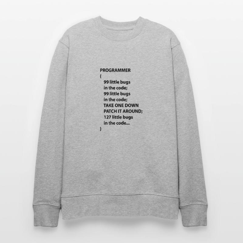 Code Programmierer Nerd Bug Entwickler Geschenk Stanley/Stella Unisex Bio-Sweatshirt CHANGER 