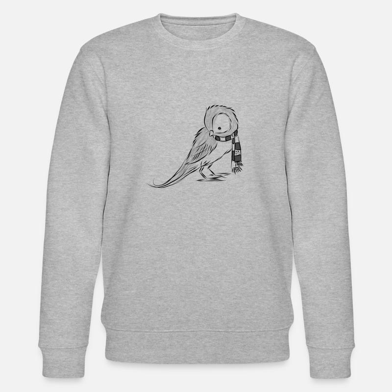 Till Eule ohne Spiegel - Stanley/Stella Unisex Bio-Sweatshirt CHANGER  - Grau meliert