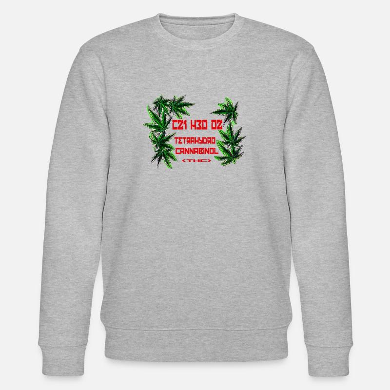 THC - Stanley/Stella Unisex Bio-Sweatshirt CHANGER  - Grau meliert