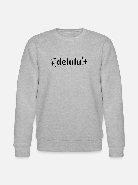 Delulu - Stanley/Stella CHANGER Unisex Organic Sweatshirt - heather grey
