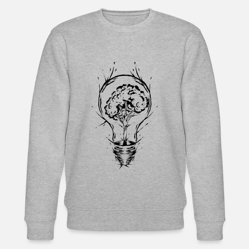 Klimaschutz Umweltschutz - Stanley/Stella Unisex Bio-Sweatshirt CHANGER  - Grau meliert