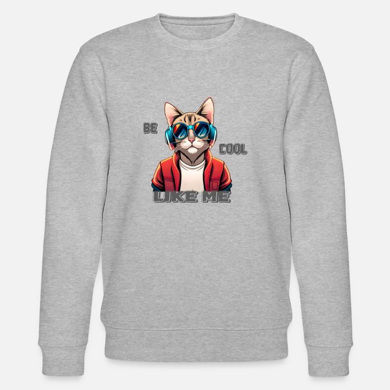 sois cool comme moi 2 - Sweat bio CHANGER Stanley/Stella Unisexe - gris chiné