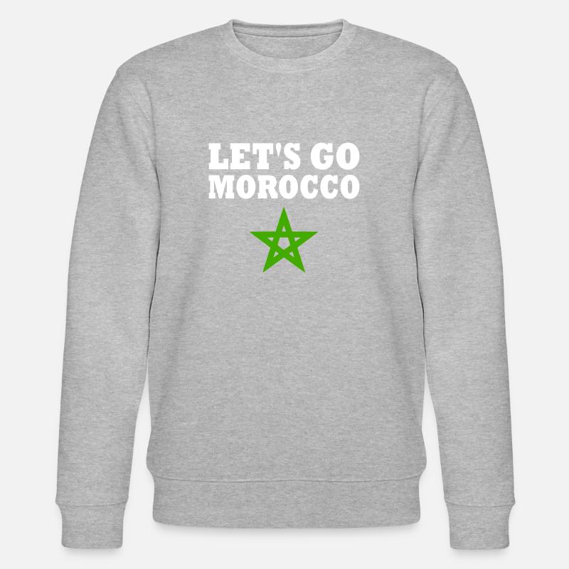 Marokko - Stanley/Stella Unisex Bio-Sweatshirt CHANGER  - Grau meliert