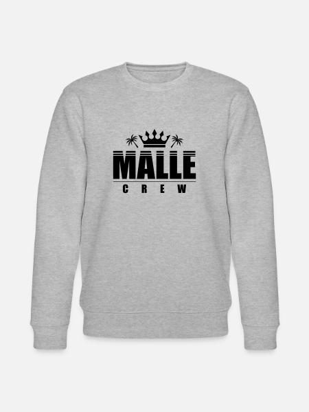 Malle Crew - Stanley/Stella CHANGER Unisex Organic Sweatshirt - heather grey