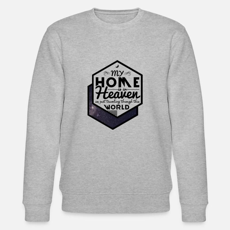 Glaube - Stanley/Stella Unisex Bio-Sweatshirt CHANGER  - Grau meliert