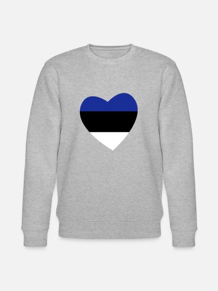 Heart Estonia - Stanley/Stella CHANGER Unisex Organic Sweatshirt - heather grey