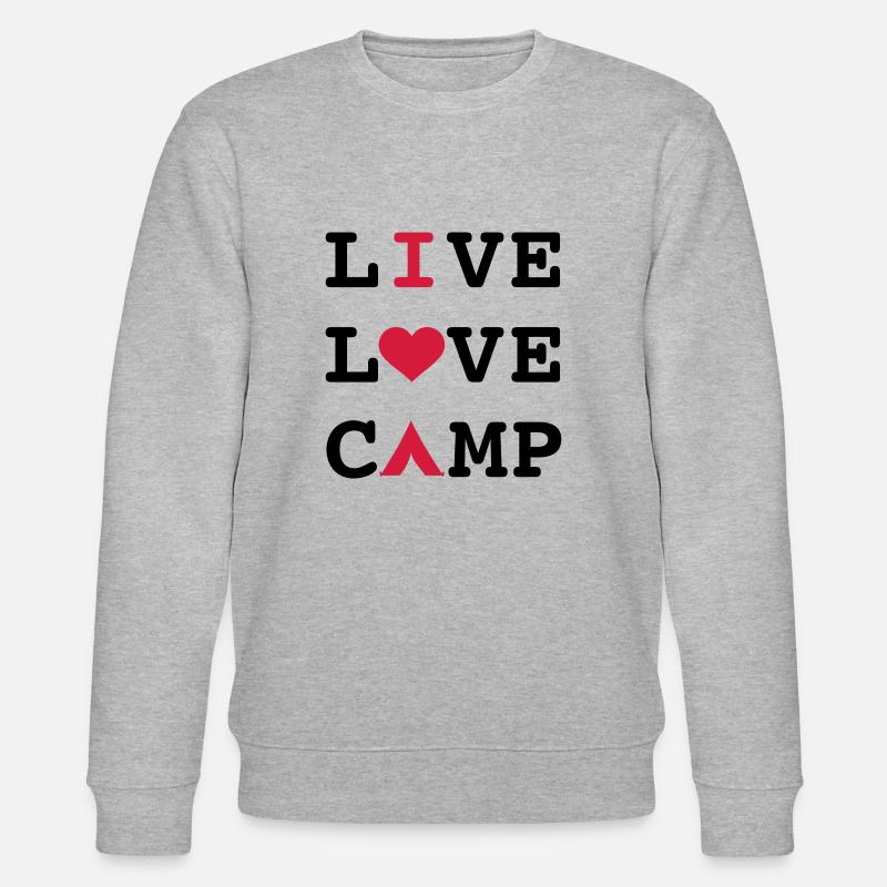 camping - Sweat bio CHANGER Stanley/Stella Unisexe - gris chiné