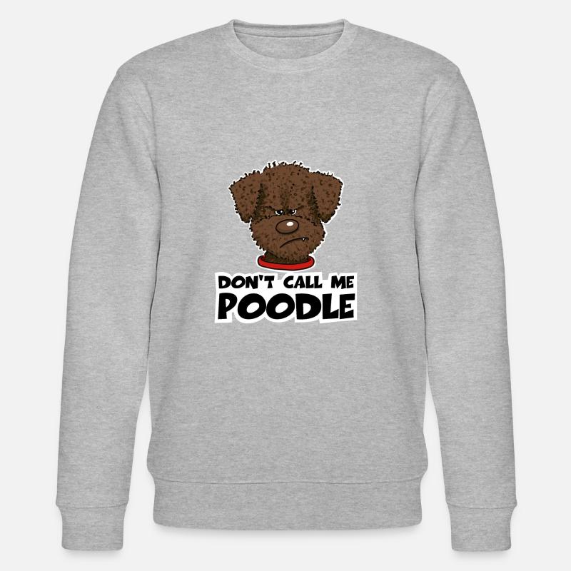 Caniche1 2 - Sweat bio CHANGER Stanley/Stella Unisexe - gris chiné
