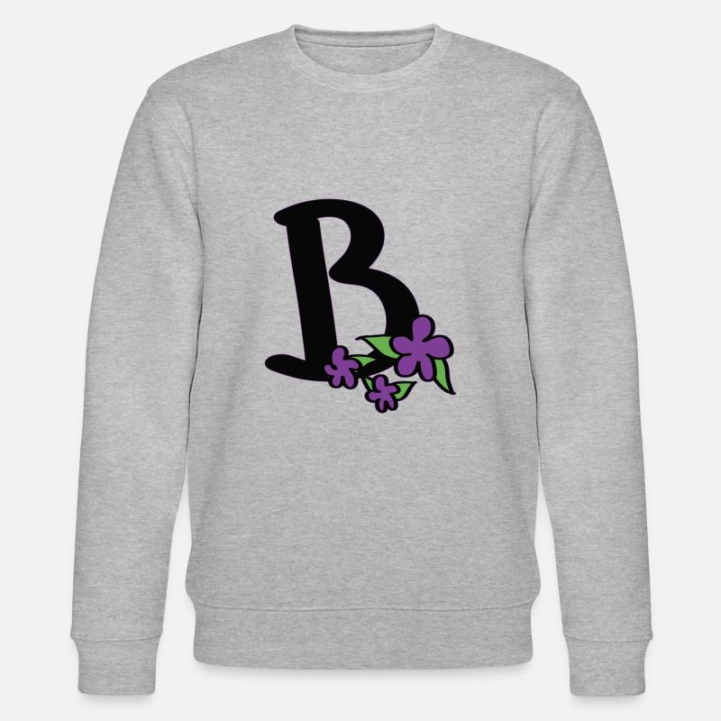 B wie beautyful - Stanley/Stella Unisex Bio-Sweatshirt CHANGER  - Grau meliert