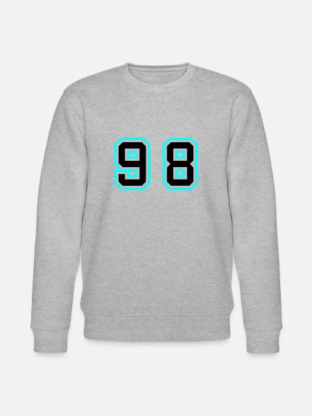 98 Symbole numérique - Sweat bio CHANGER Stanley/Stella Unisexe - gris chiné