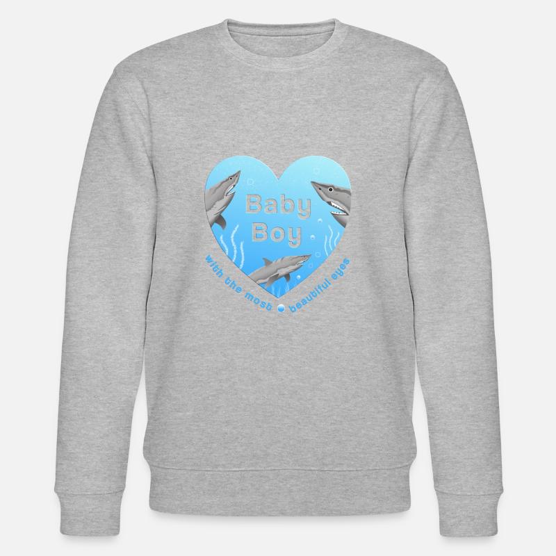 Bébé - Sweat bio CHANGER Stanley/Stella Unisexe - gris chiné